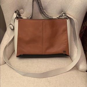 The Sak leather crossbody purse